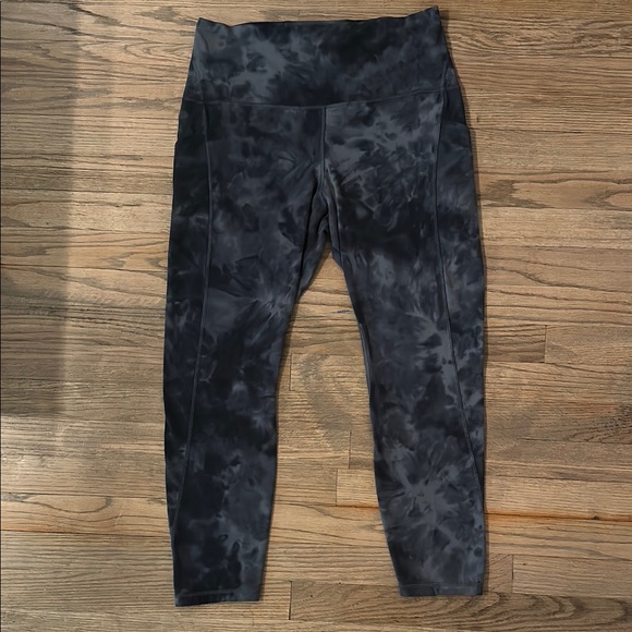 lululemon athletica Pants - Lululemon Align High Rise Pants With Pockets Diamond Dye/Graphite Grey - 12